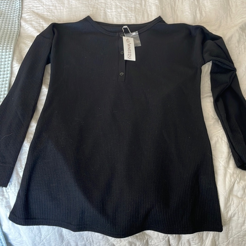 Wendu waffleknit Henley